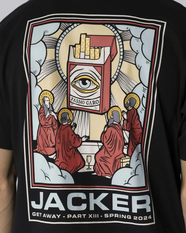 Passio Garo T-Shirt-Black>Jacker Shop