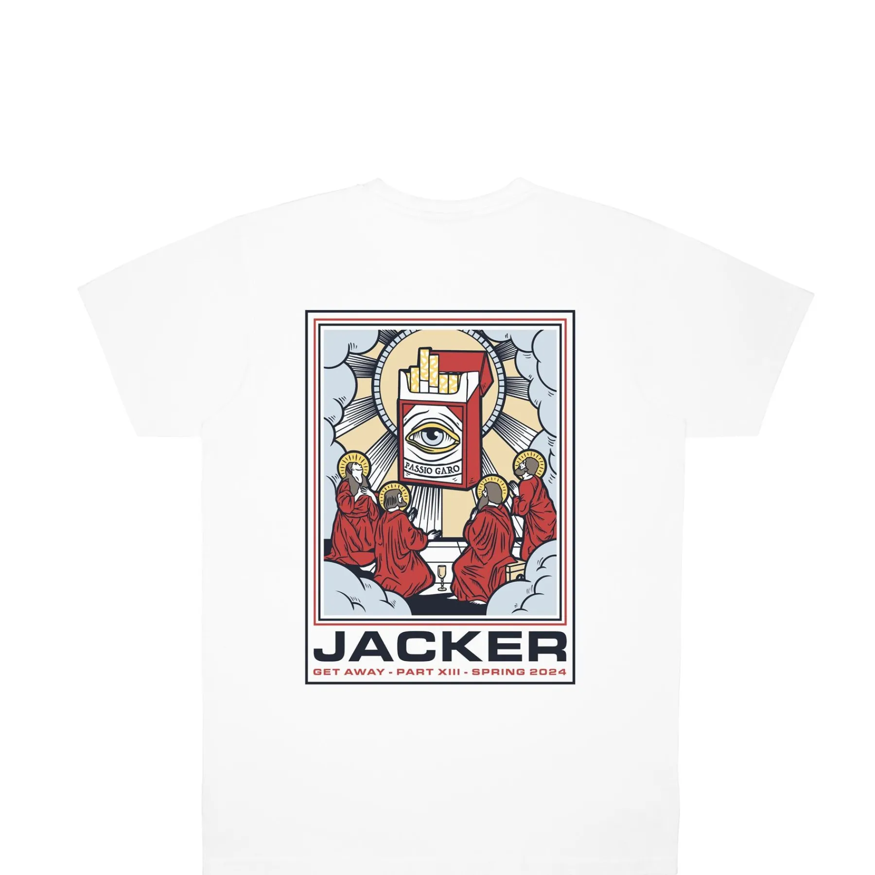 passio_garo_tshirtwhite_0.webp Passio Garo T-Shirt-White>Jacker Flash Sale