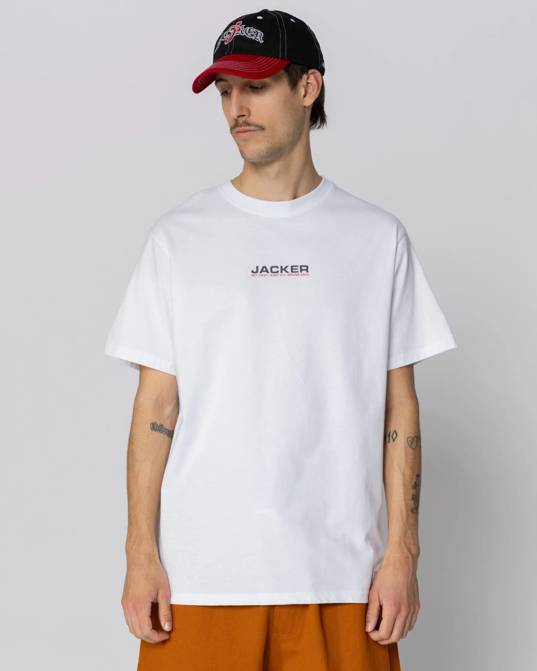 passio_garo_tshirtwhite_3.webp Passio Garo T-Shirt-White>Jacker Flash Sale