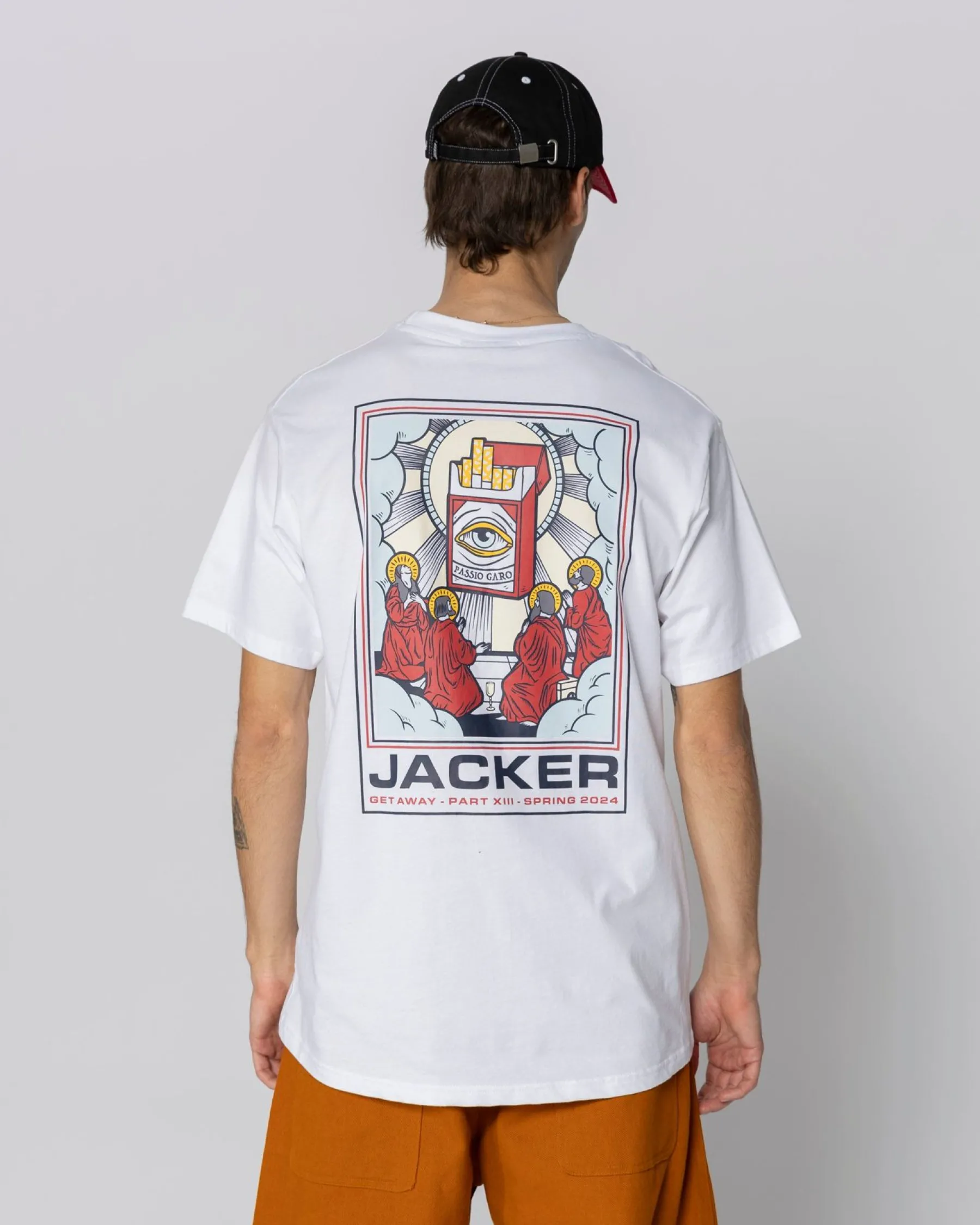 passio_garo_tshirtwhite_4.webp Passio Garo T-Shirt-White>Jacker Flash Sale