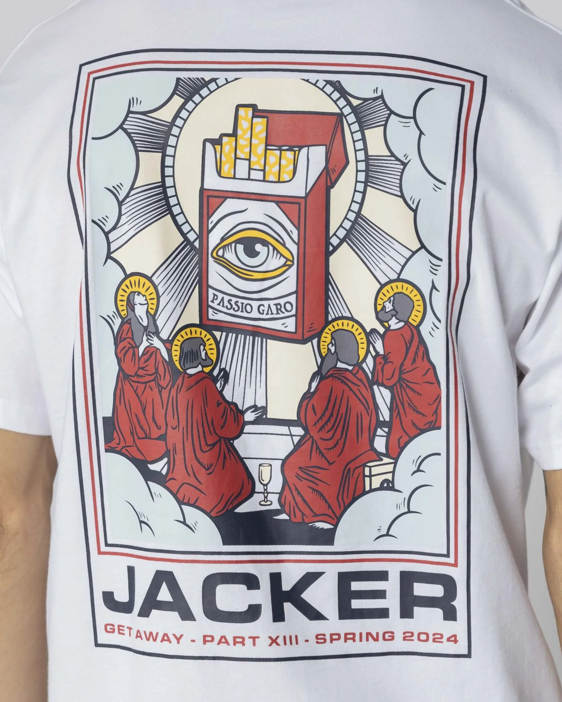 passio_garo_tshirtwhite_6.webp Passio Garo T-Shirt-White>Jacker Flash Sale