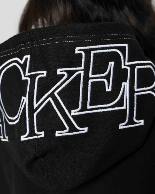 Select Contrast Hood-Hoodie-Black>Jacker Sale