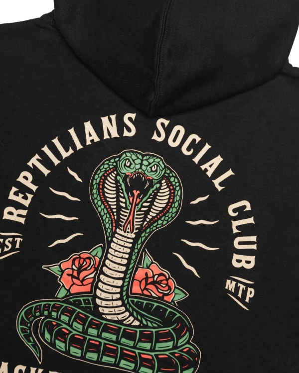 Social Club-Hoodie-Black>Jacker Best Sale