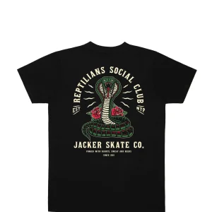 Social Club-T-Shirt-Black>Jacker Outlet