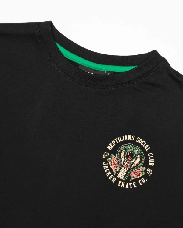 Social Club-T-Shirt-Black>Jacker Outlet