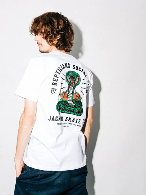 Social Club-T-Shirt-White>Jacker Fashion