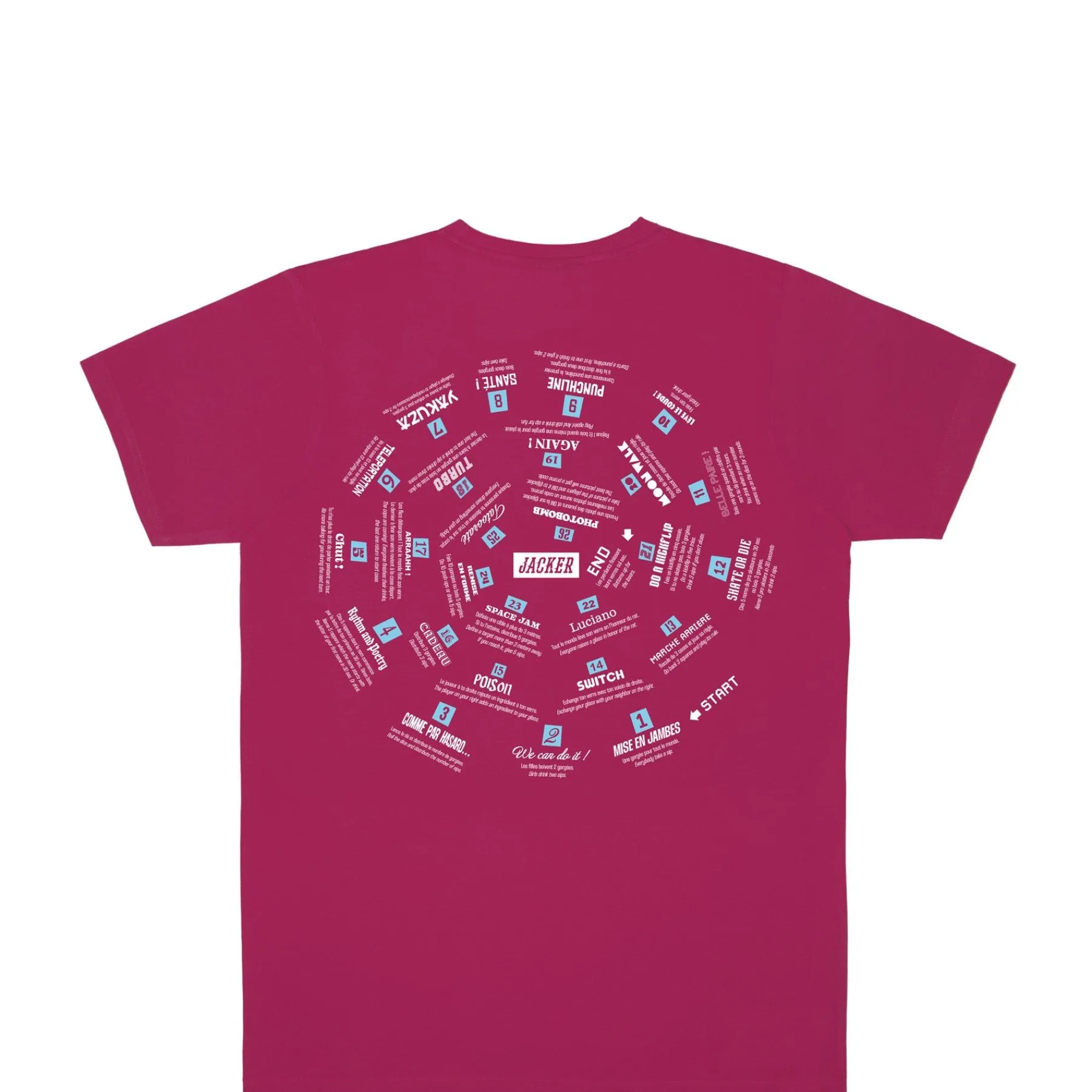 spiral_gametshirtfushia_0.webp Spiral Game-T-Shirt-Fushia>Jacker Store