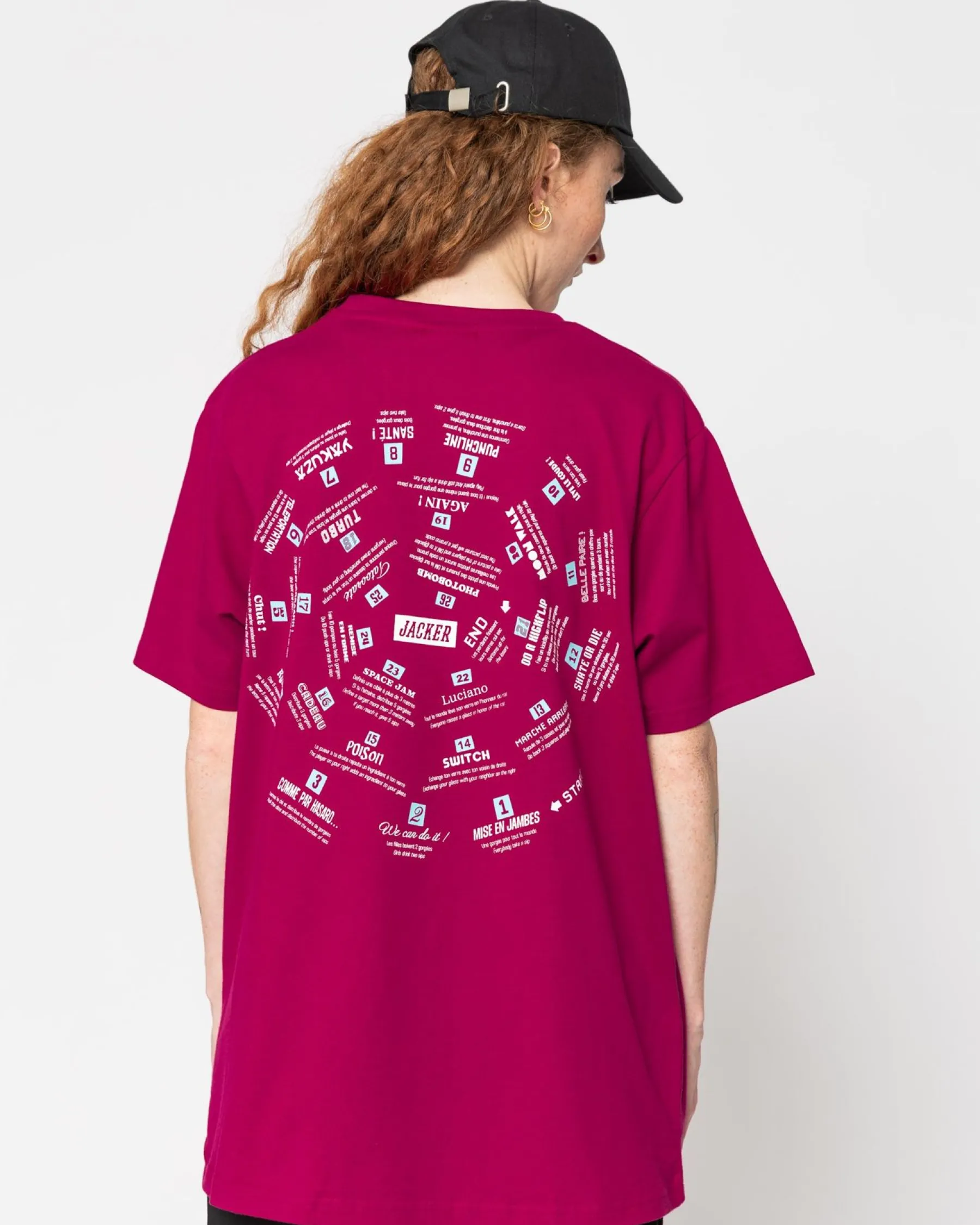 spiral_gametshirtfushia_5.webp Spiral Game-T-Shirt-Fushia>Jacker Store