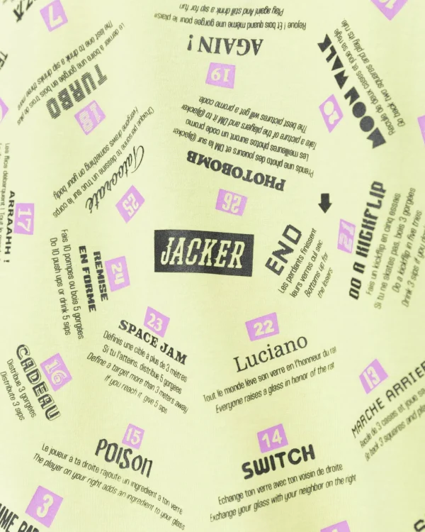 Spiral Game-T-Shirt-Lemon Green>Jacker Sale