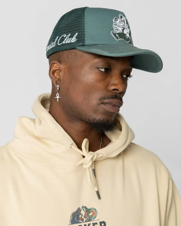 Stingy-Trucker Cap-Green>Jacker Hot