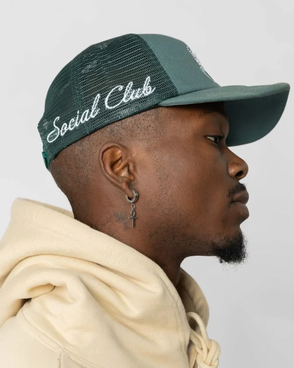 Stingy-Trucker Cap-Green>Jacker Hot