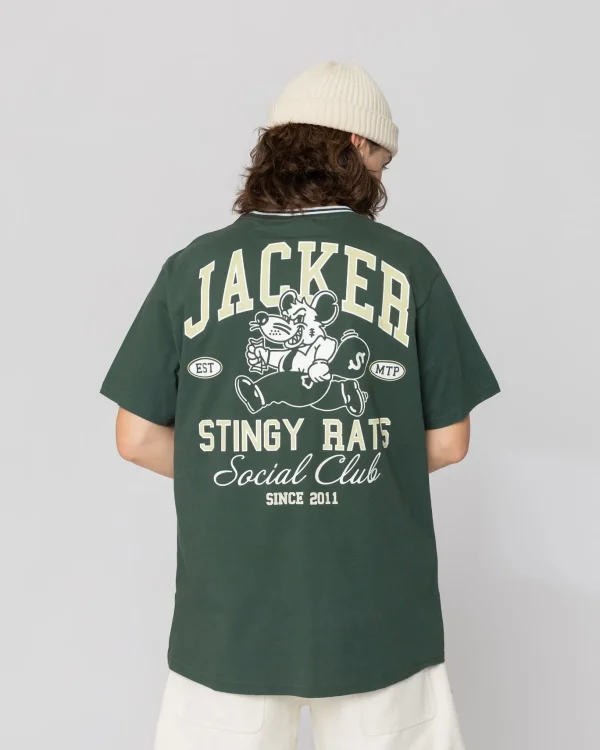 Stingy-T-Shirt-Green>Jacker Hot