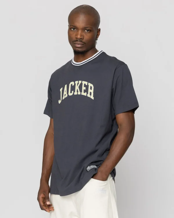 Stingy-T-Shirt-Navy>Jacker New