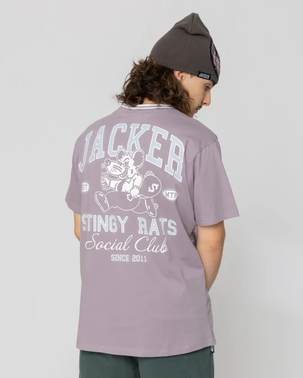 Stingy-T-Shirt-Purple>Jacker Flash Sale