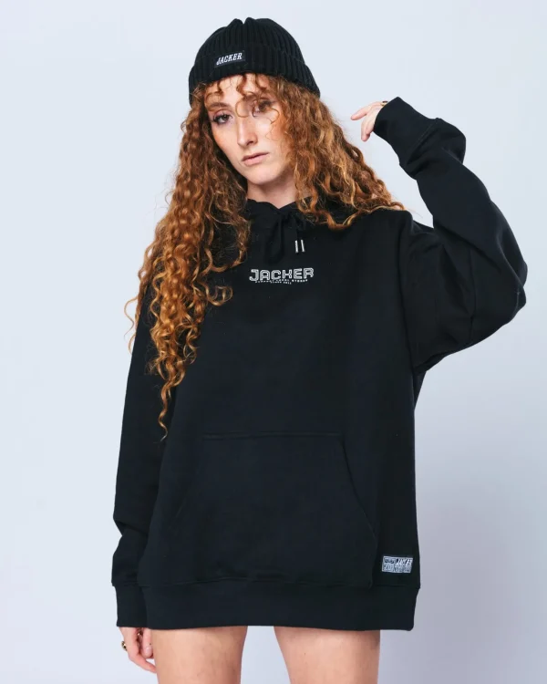 Team Logo-Short Beanie-Black>Jacker Sale