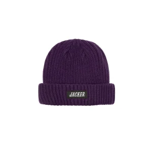 Team Logo-Short Beanie-Purple>Jacker Outlet