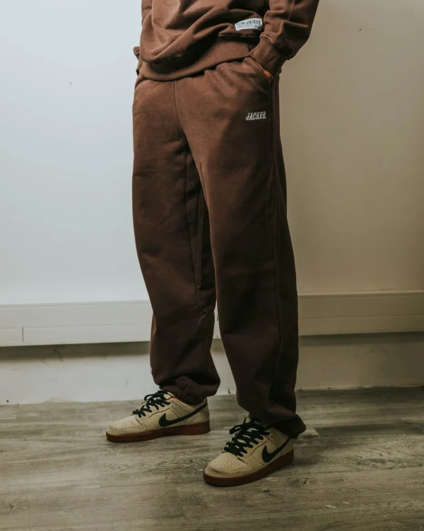 Team Logo-Sweatpant-Brown>Jacker Store