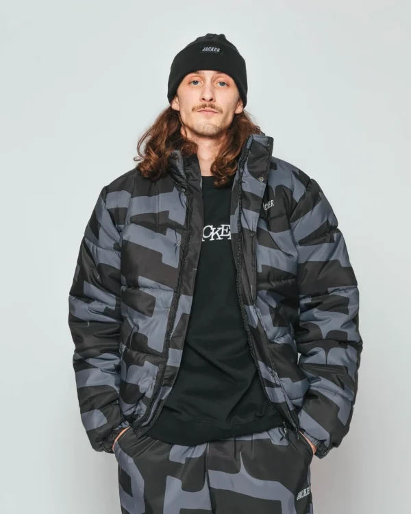 Team Puffer-Jacket Seaqual®-Black>Jacker Discount