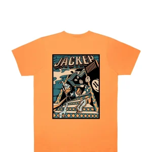 Therapy T-Shirt-Orange>Jacker Store