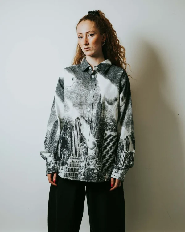 Tits Attack-Chemise-All Over>Jacker Cheap