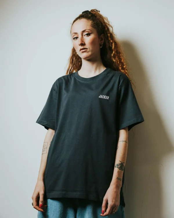 Tits Attack-T-Shirt-Navy>Jacker Online