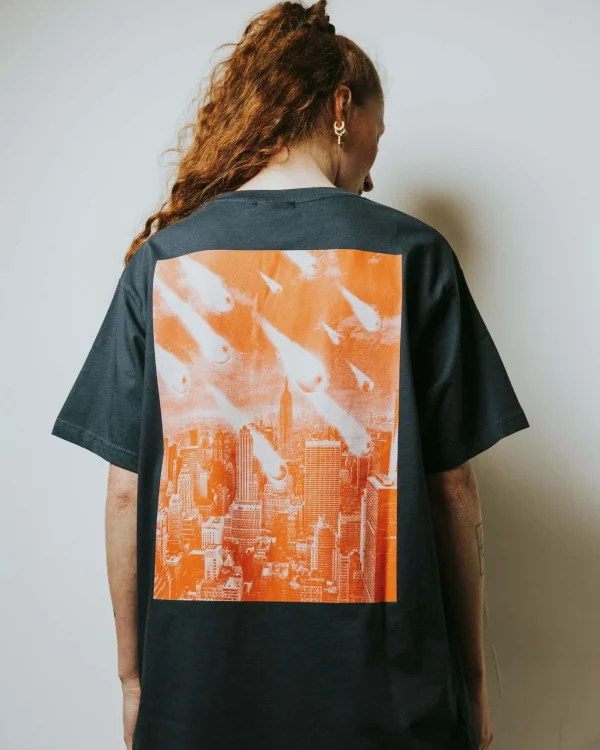 Tits Attack-T-Shirt-Navy>Jacker Online